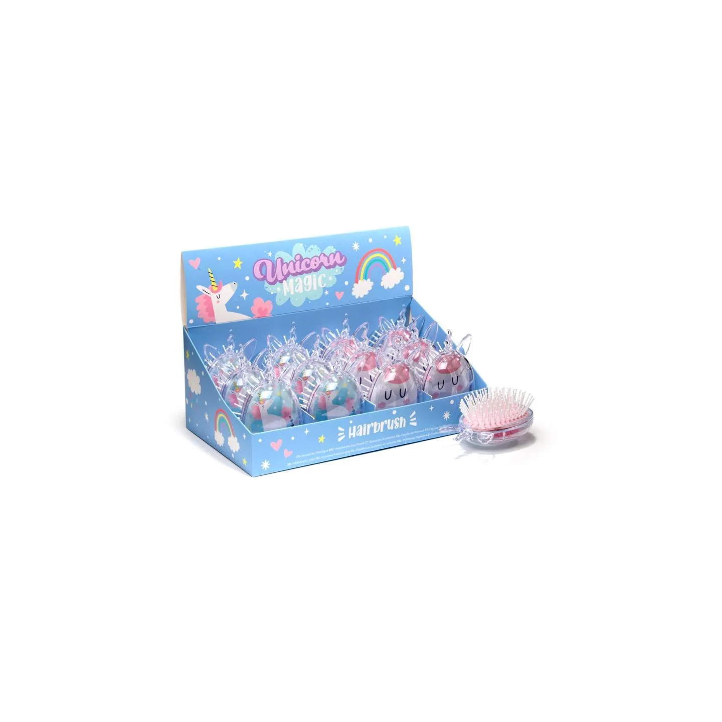 PUCKATOR - Brosse a cheveux Licorne pas cher| La Boite de Magie