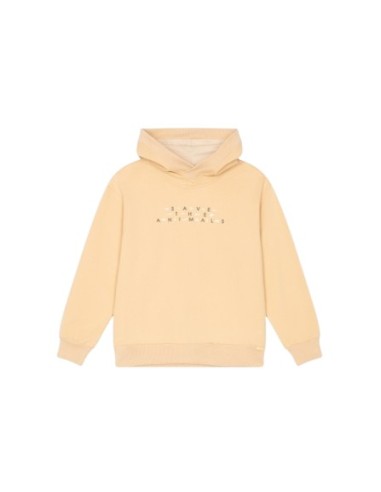 ATIVO - Sweat à capuche beige pas cher|La Boite de Magie