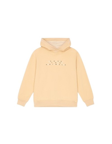 ATIVO - Sweat à capuche beige pas cher|La Boite de Magie