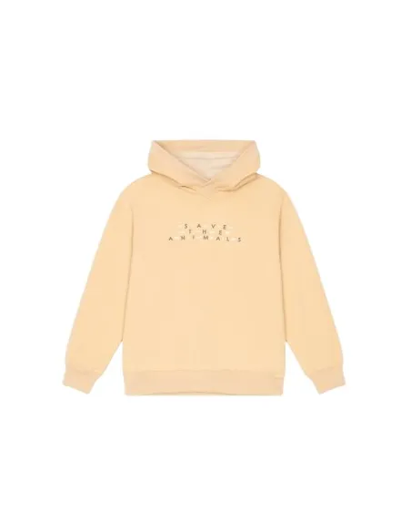 ATIVO - Sweat à capuche beige pas cher|La Boite de Magie