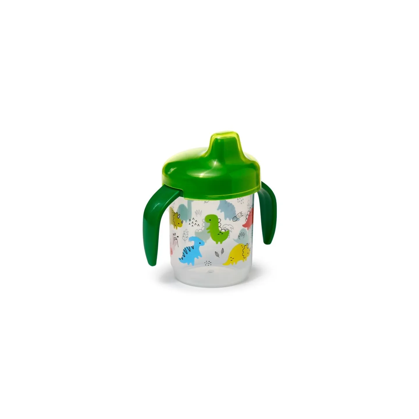 PUCKATOR Gobelet anti - fuites avec couvercle  hygiénique Dinosaure