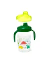 PUCKATOR - Gobelet anti - fuites avec couvercle  hygiénique Dinosaure