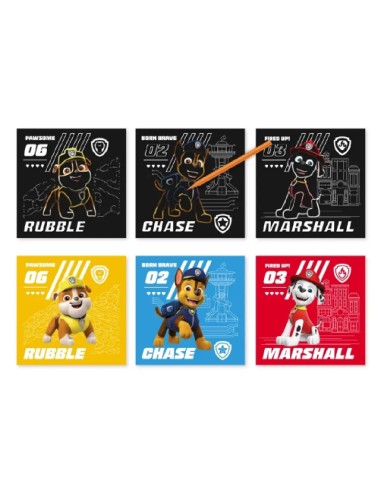 Carte à grater  Paw Patrol