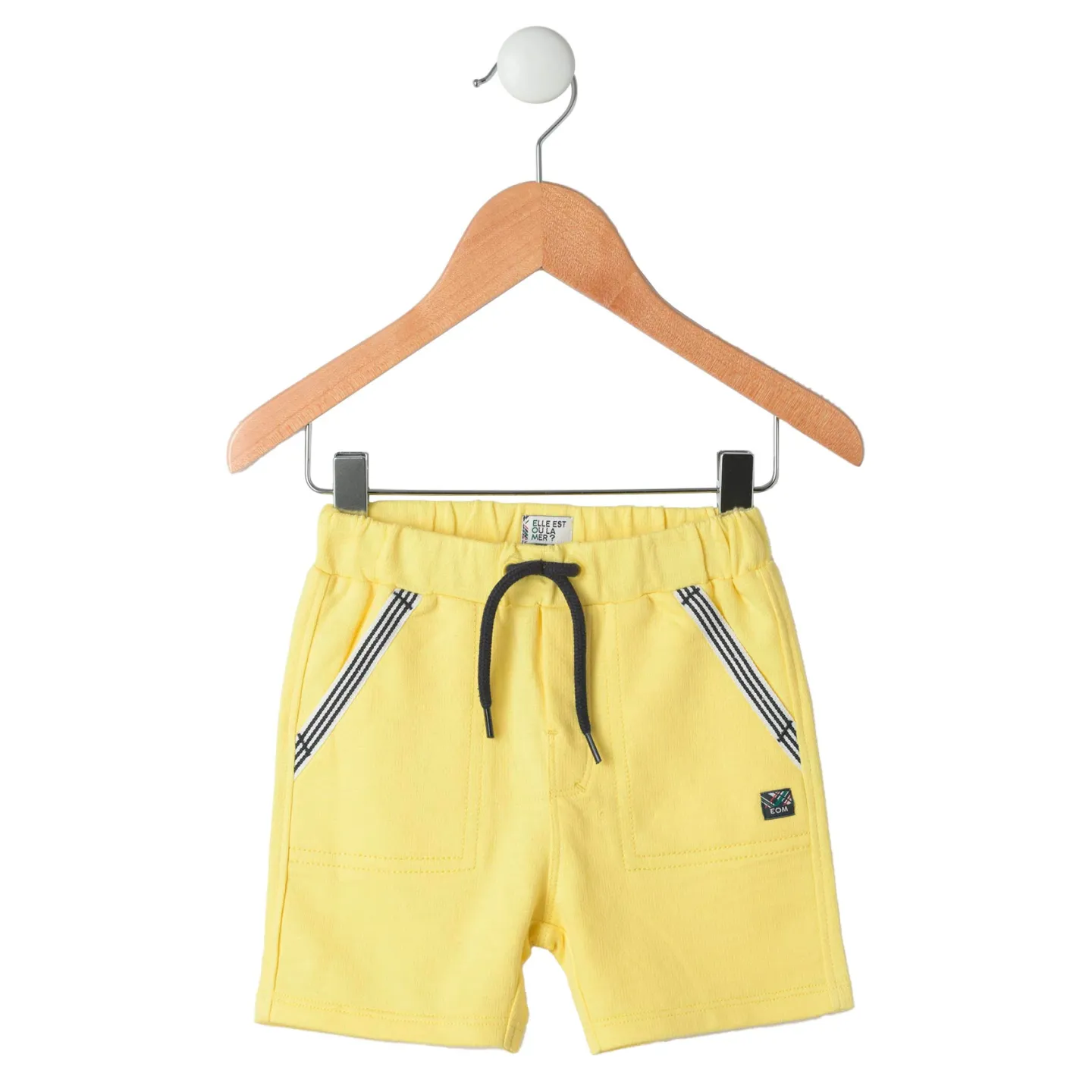 EOM -  Bermuda Short Ezort Jaune Blanchi pas cher| La Boite de Magie