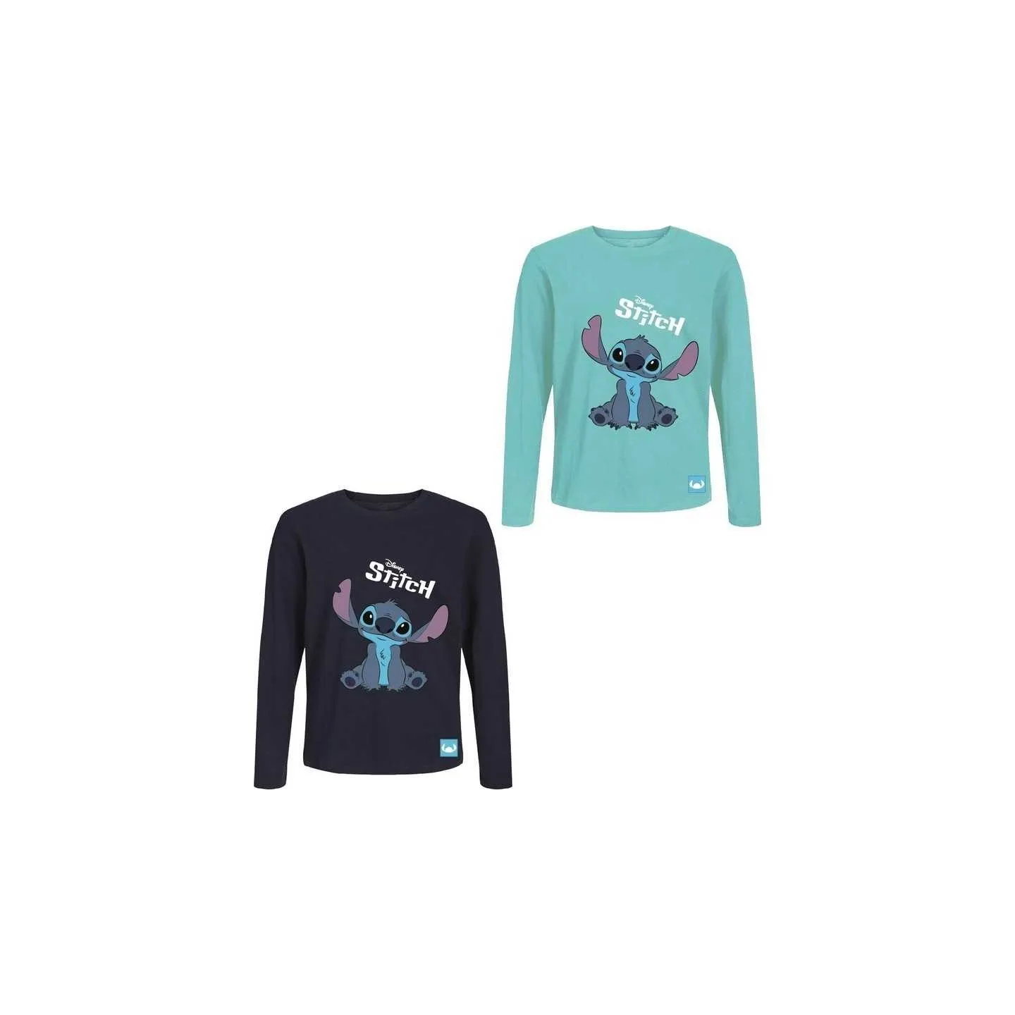 T-shirt Stitch Disney manches longues