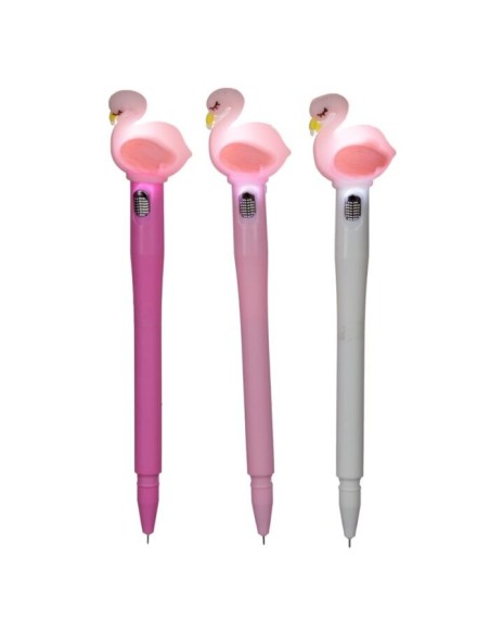 PUCKATOR - Stylo LED à Mine Fine - Flamant Rose pas cher| La Boîte de Magie