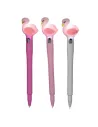 PUCKATOR - Stylo LED à Mine Fine - Flamant Rose pas cher| La Boîte de Magie