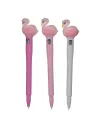 PUCKATOR - Stylo LED à Mine Fine - Flamant Rose pas cher| La Boîte de Magie