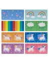 PUCKATOR - Jeu de Dominos Licorne Unicorn Magic pas cher| La Boîte de Magie