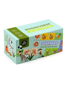 PUCKATOR - Jeu de Dominos Zooniverse pas cher| La Boîte de Magie