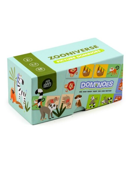 PUCKATOR - Jeu de Dominos Zooniverse pas cher| La Boîte de Magie