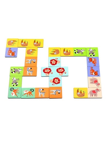 PUCKATOR - Jeu de Dominos Zooniverse pas cher| La Boîte de Magie