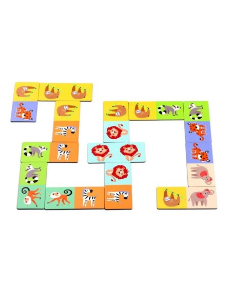 PUCKATOR - Jeu de Dominos Zooniverse pas cher| La Boîte de Magie