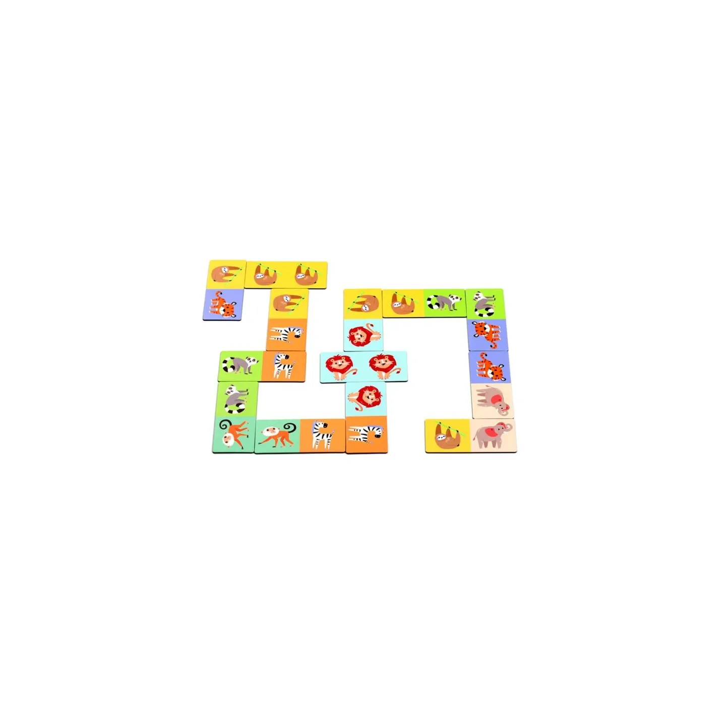 PUCKATOR - Jeu de Dominos Zooniverse pas cher| La Boîte de Magie