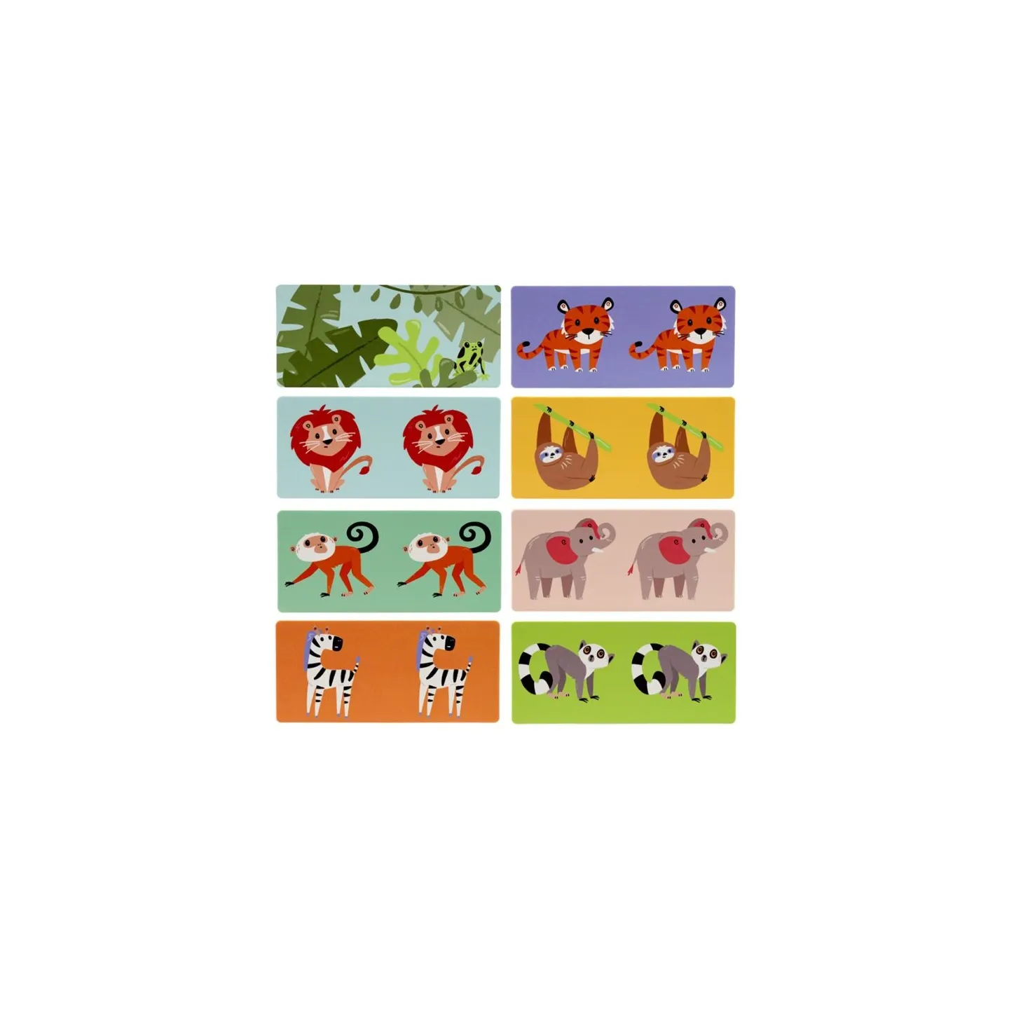 PUCKATOR - Jeu de Dominos Zooniverse pas cher| La Boîte de Magie