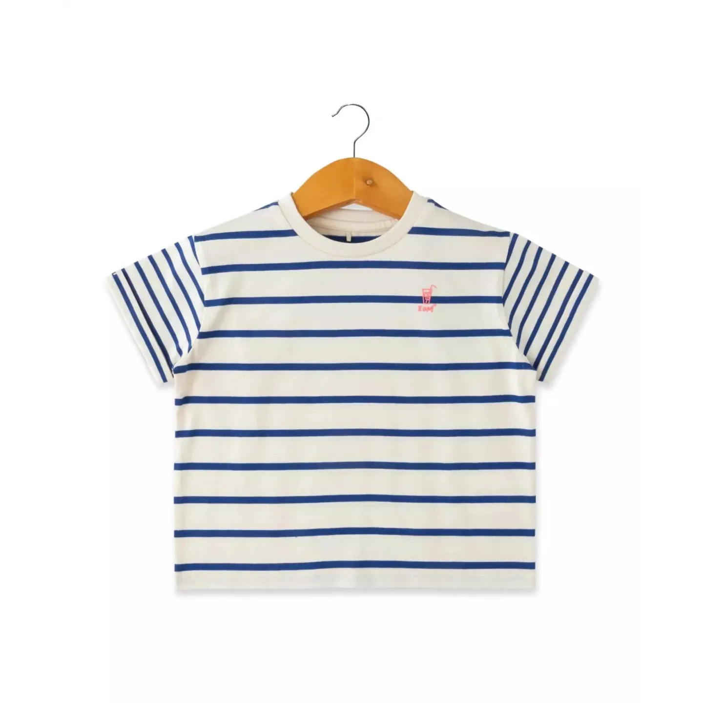 EOM - Tee-shirt Elorisao rayé bleu