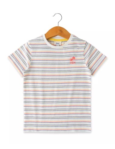 EOM - Tee-shirt Tevoli rayé multicolore