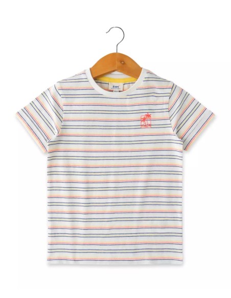 EOM - Tee-shirt Tevoli rayé multicolore