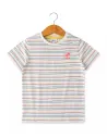 EOM - Tee-shirt Tevoli rayé multicolore