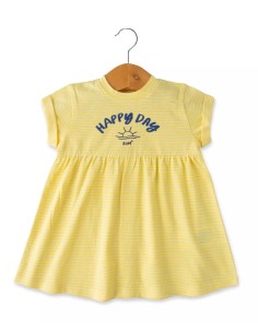 EOM - Robe Efmy rayé jaune