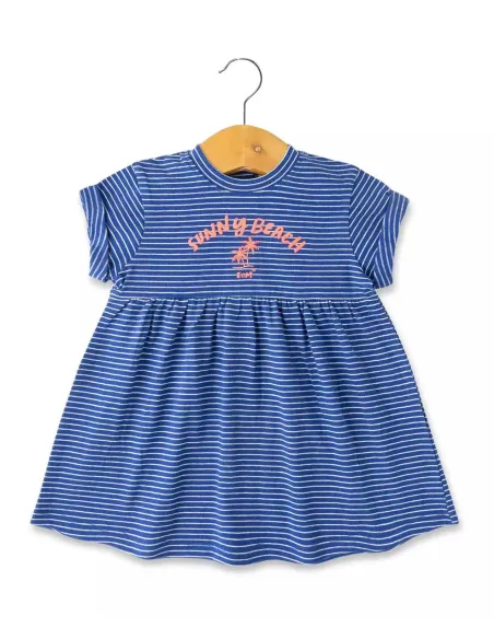 EOM - Robe Efmy rayé bleu