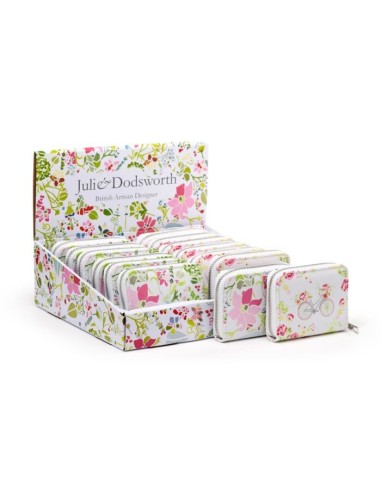 PUCKATOR - Porte-monnaie à Fermeture Eclair Rose - Julie Dodsworth