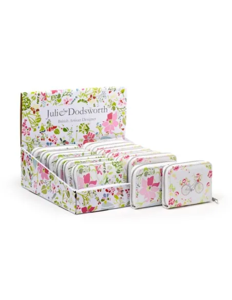 PUCKATOR - Porte-monnaie à Fermeture Eclair Rose - Julie Dodsworth