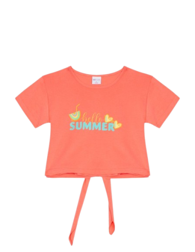 ATIVO - T-Shirt Hello Summer 4-12Y