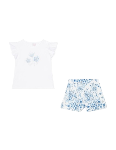 ATIVO - Ensemble short bleu
