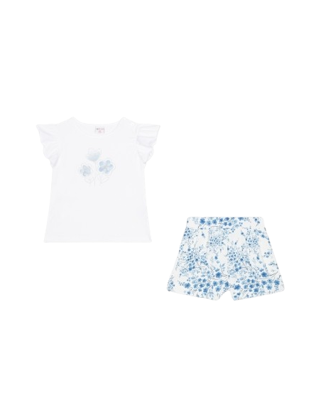 ATIVO - Ensemble short bleu