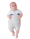 ELENA - Combi cérémonie  beige 3 -12 mois