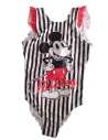 Disney - Maillot Mickey blanc noir rayé pas cher| La Boite de Magie