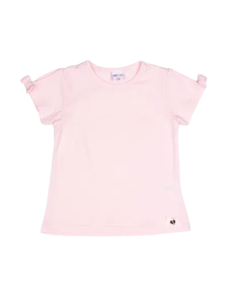 ATIVO - Tee-shirt rose 6 - 36 mois