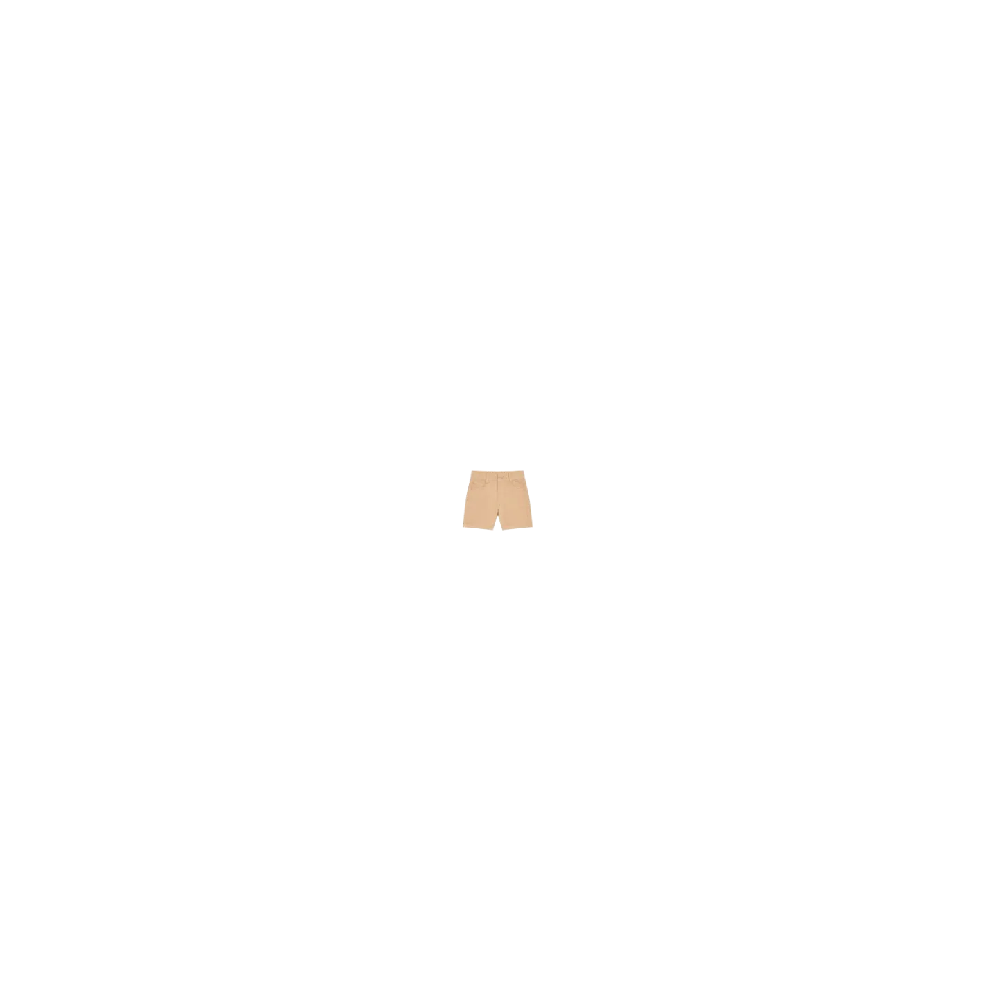 ATIVO - Short jean 6 - 36 mois beige
