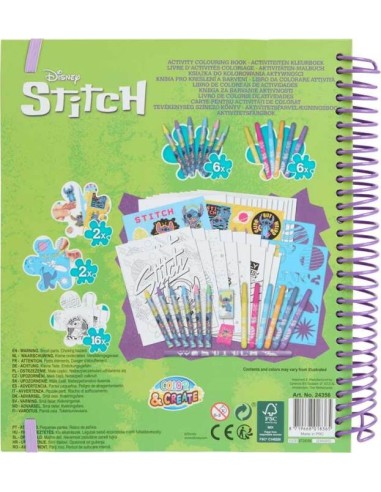 Livre d'activité Stitch  pas cher| La Boîte de Magie Nice