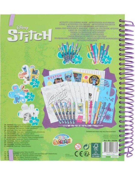 Livre d'activité Stitch  pas cher| La Boîte de Magie Nice