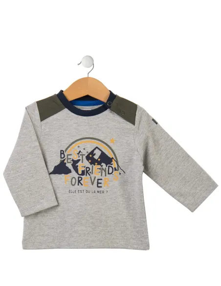 EOM - ETEN T-shirt BBG GRIS CHINE