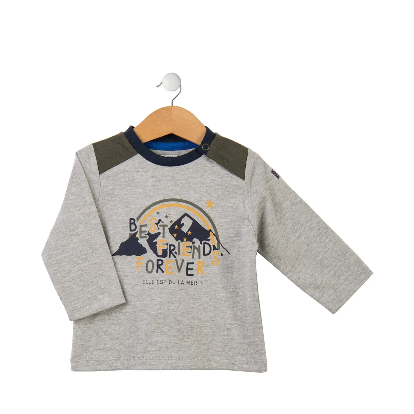 EOM - ETEN T-shirt BBG GRIS CHINE