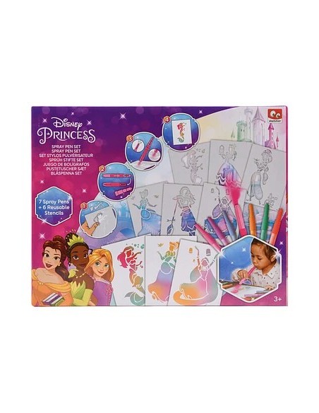 Set de stylos soufflants Princesse Disney