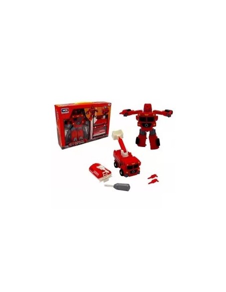 Coffret robot pompier 2 en 1