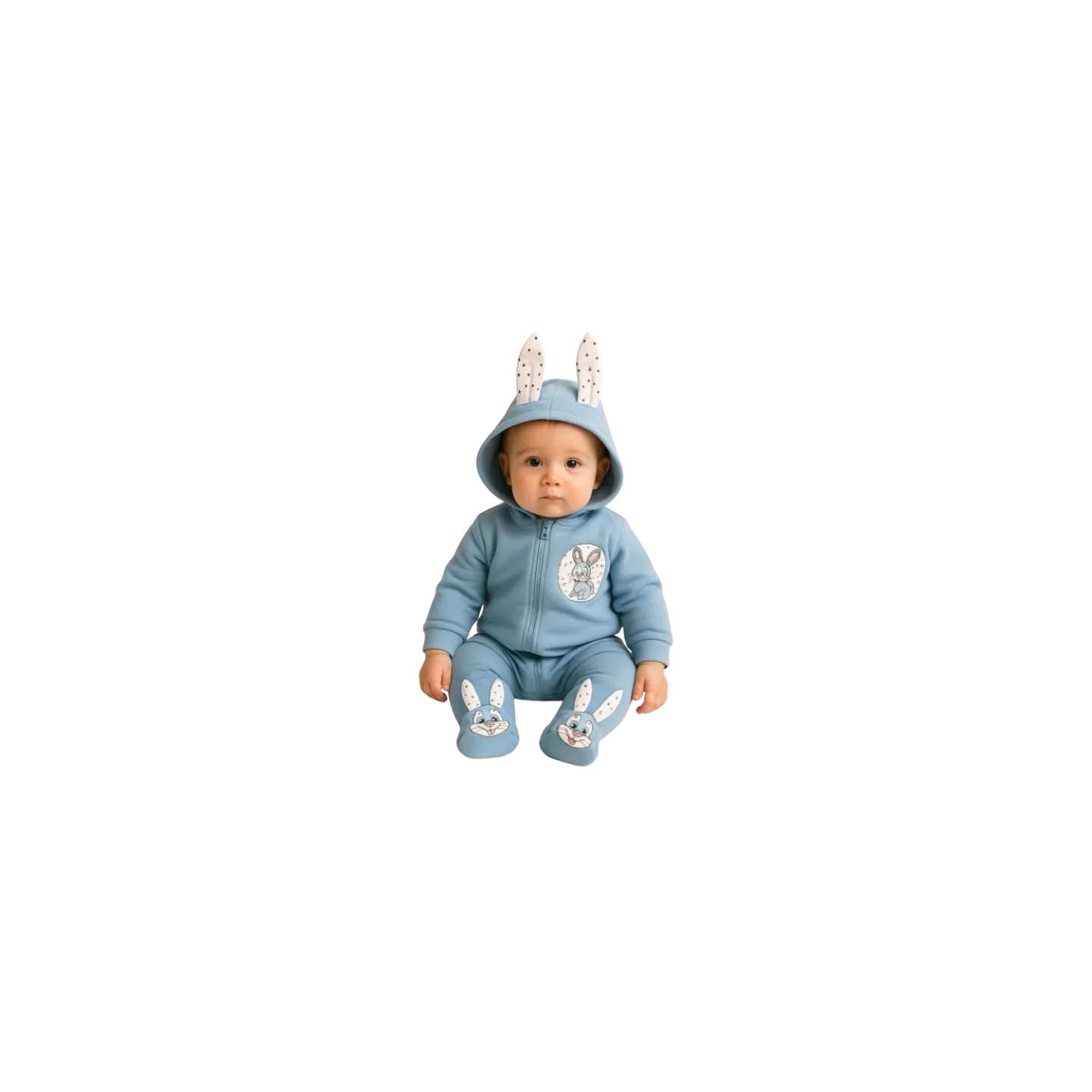 ELENA - Combi lapin 3 - 12 mois