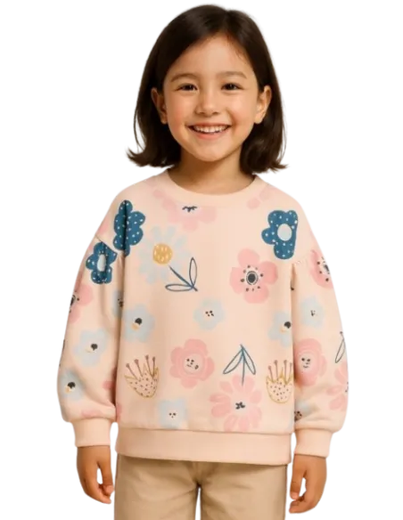 ELENA - Haut fleurs 1 - 5 ans