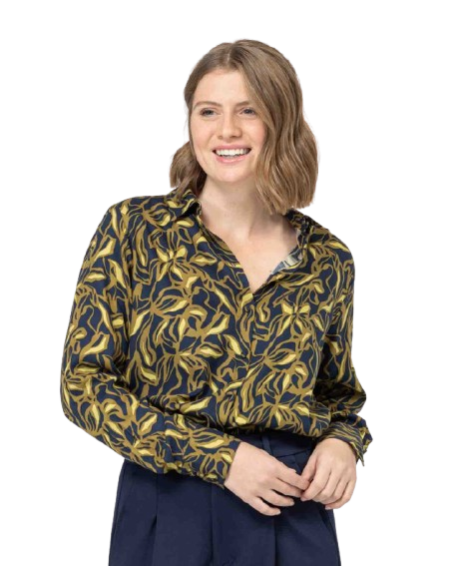 EOM - Chemise CALANDRA  INDIGO