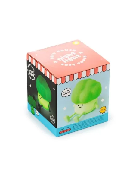 PUCKATOR - Veilleuse LED & Support Téléphone - Foodiemals Broccoli