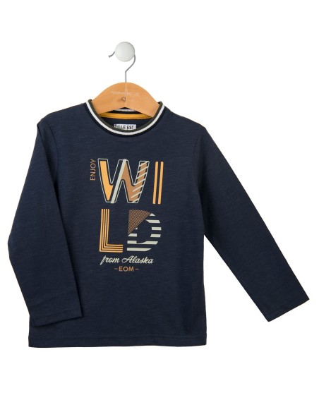 EOM - EBIRA T-Shirt EG INDIGO