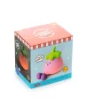 PUCKATOR - Veilleuse LED & Support Téléphone - Foodiemals Aubergine
