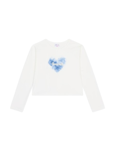 ATIVO - Tee-shirt Amour blanc 4 - 14 ans pas cher | La Boîte de Magie Nice