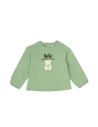ATIVO - Sweat Sans Capuche Helloo vert 6-36M