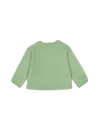 ATIVO - Sweat Sans Capuche Helloo vert 6 - 36 mois pas cher |La Boîte de Magie Nice