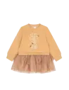 ATIVO - Robe sweat Be Nice camel 12 - 36 mois pas cher |La Boîte de Magie Nice